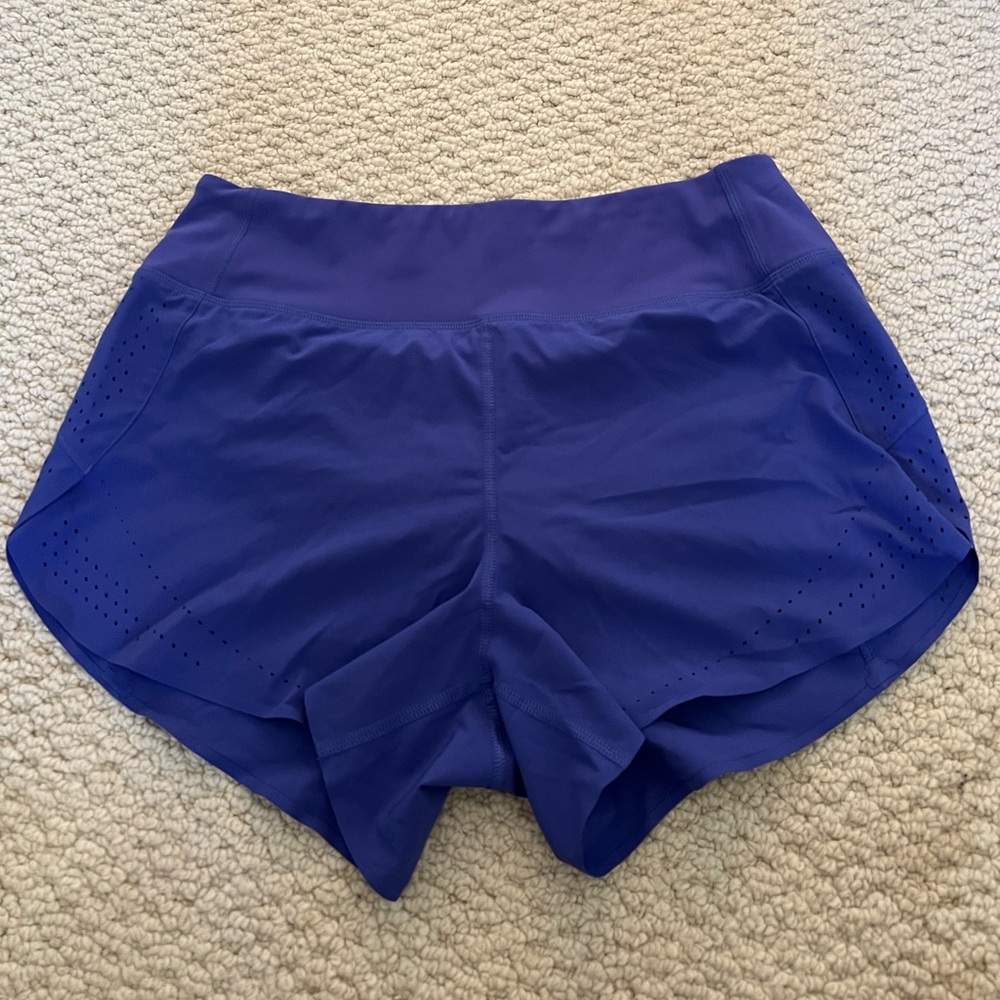 Purple/Blue Athleta Shorts, Size Medium - Picture 1 of 2